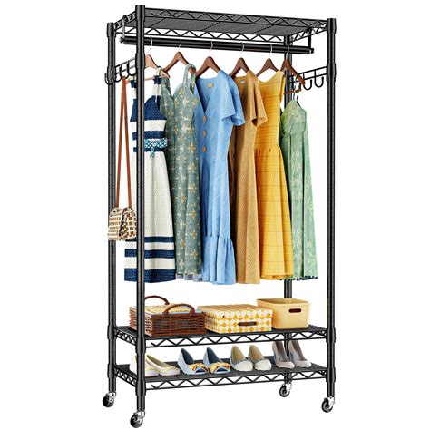 wayfair free standing metal closet